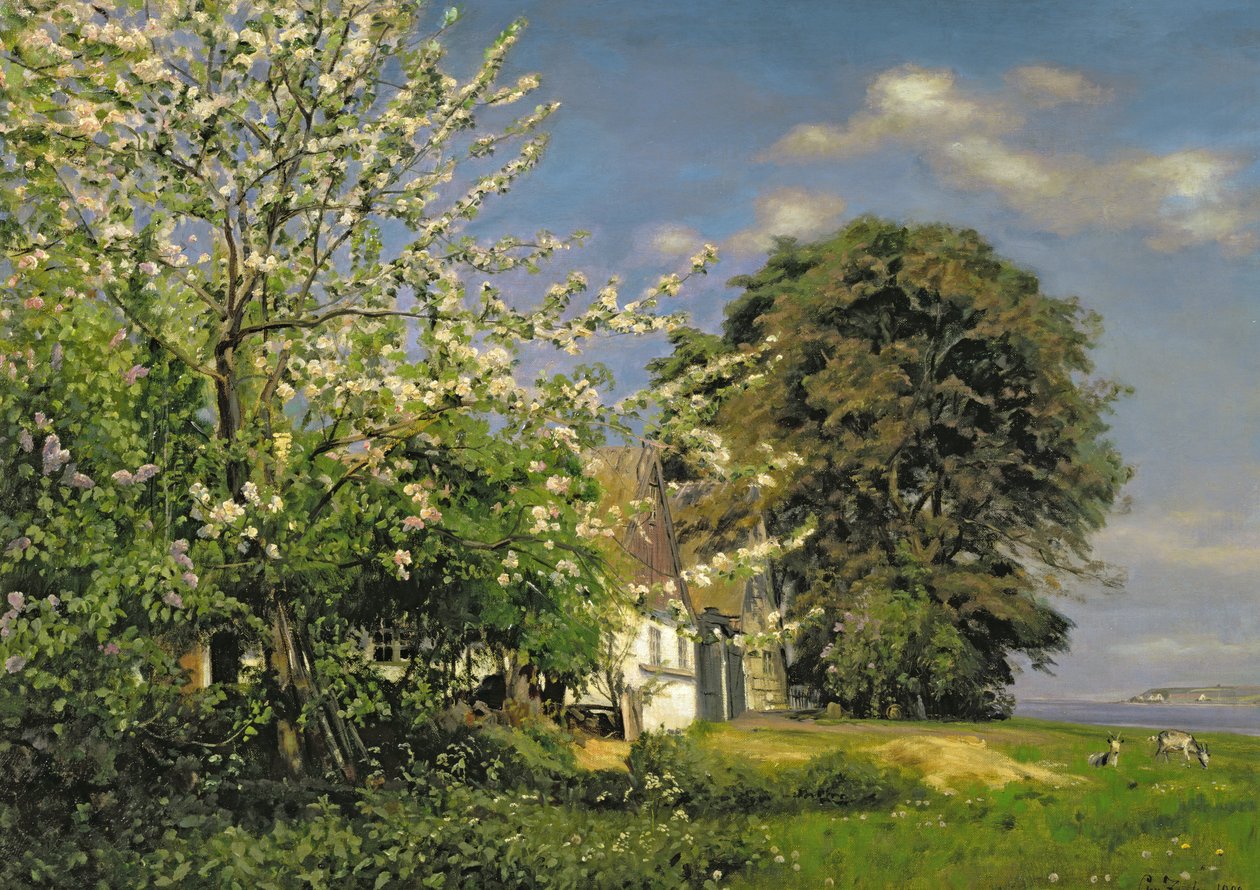 Kwiat wiosny, 1908 autorstwa Christian Zacho
