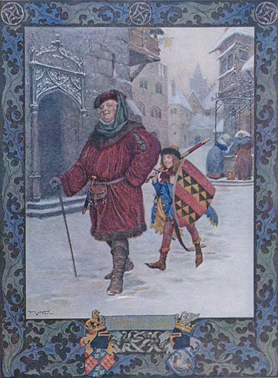 Sir John Falstaff z "Henryka IV" Williama Shakespeare