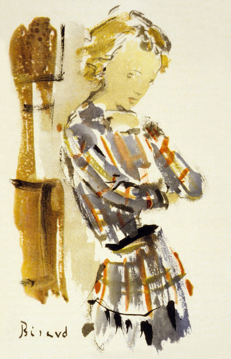 Ilustracja z „Szkoły dla kobiet” Andre Gide