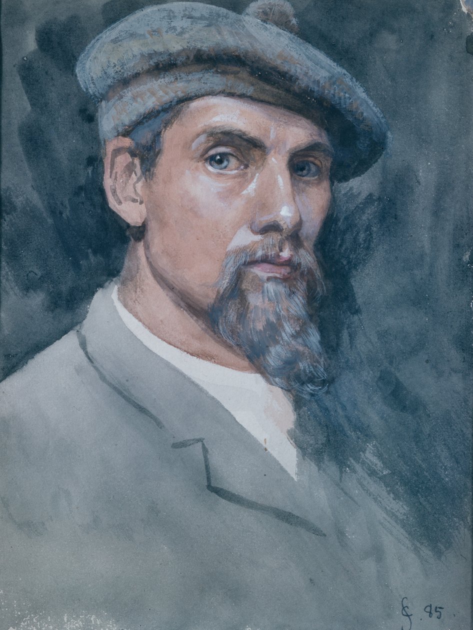 Autoportret autorstwa Christian Eriksen Skredsvig