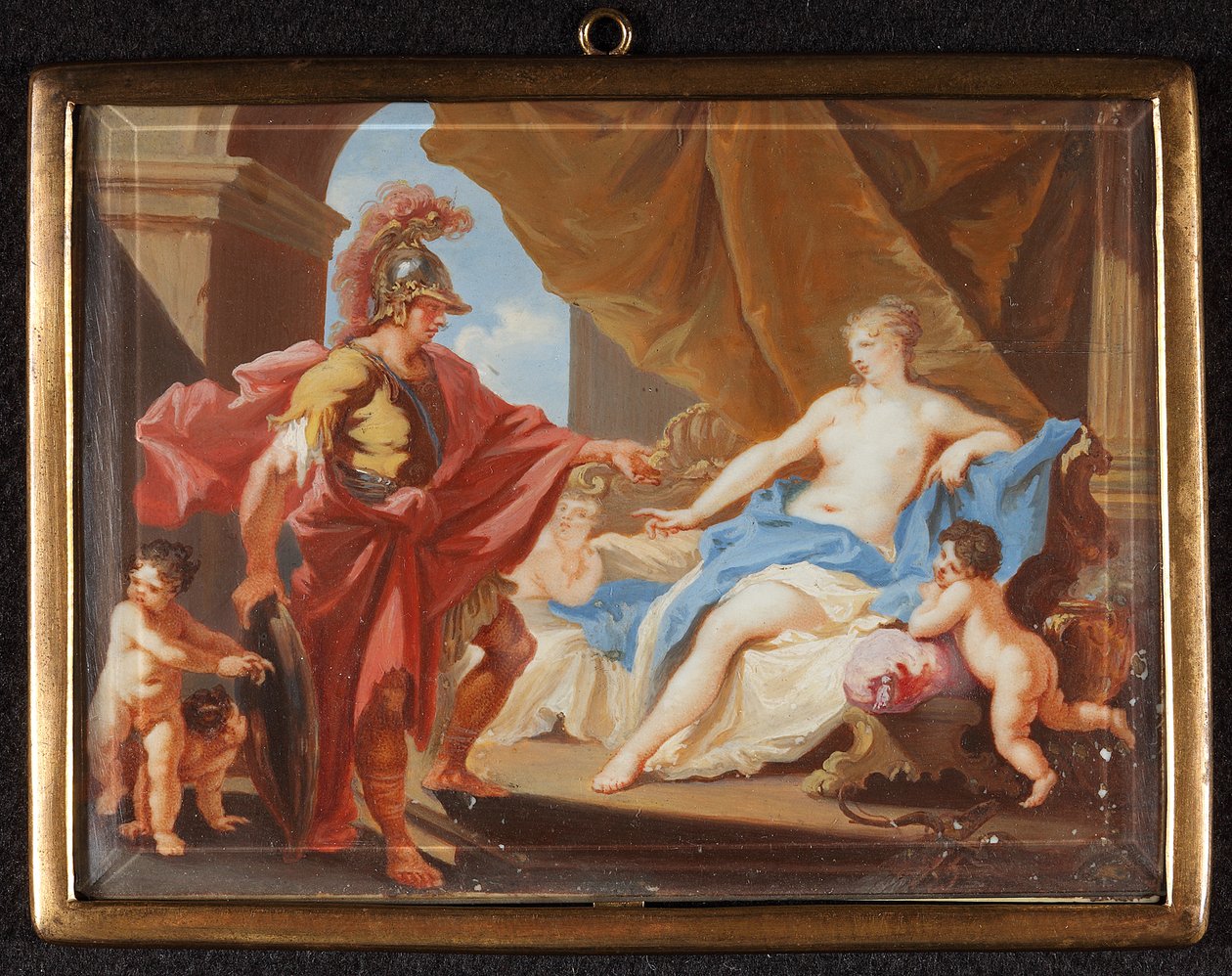 Mars und Venus autorstwa Christian Friedrich Zincke