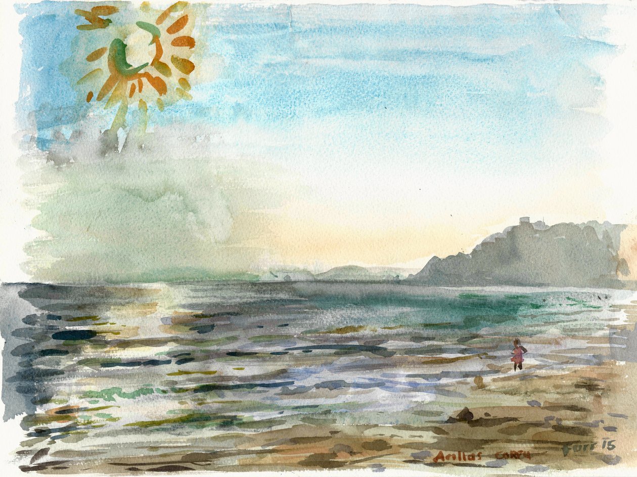 Arillas (akwarela) autorstwa Christian Furr