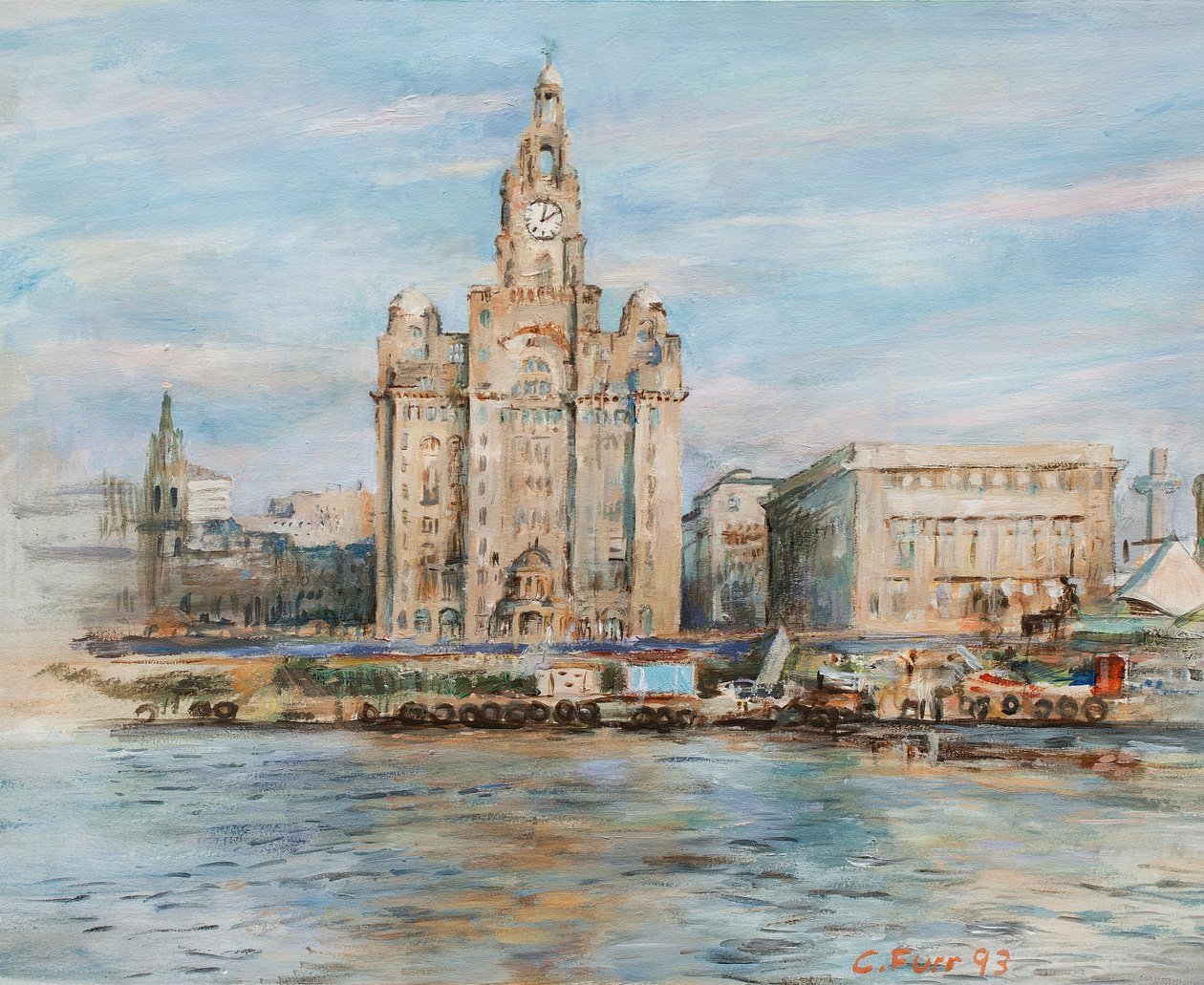 Liverpool Skyline autorstwa Christian Furr