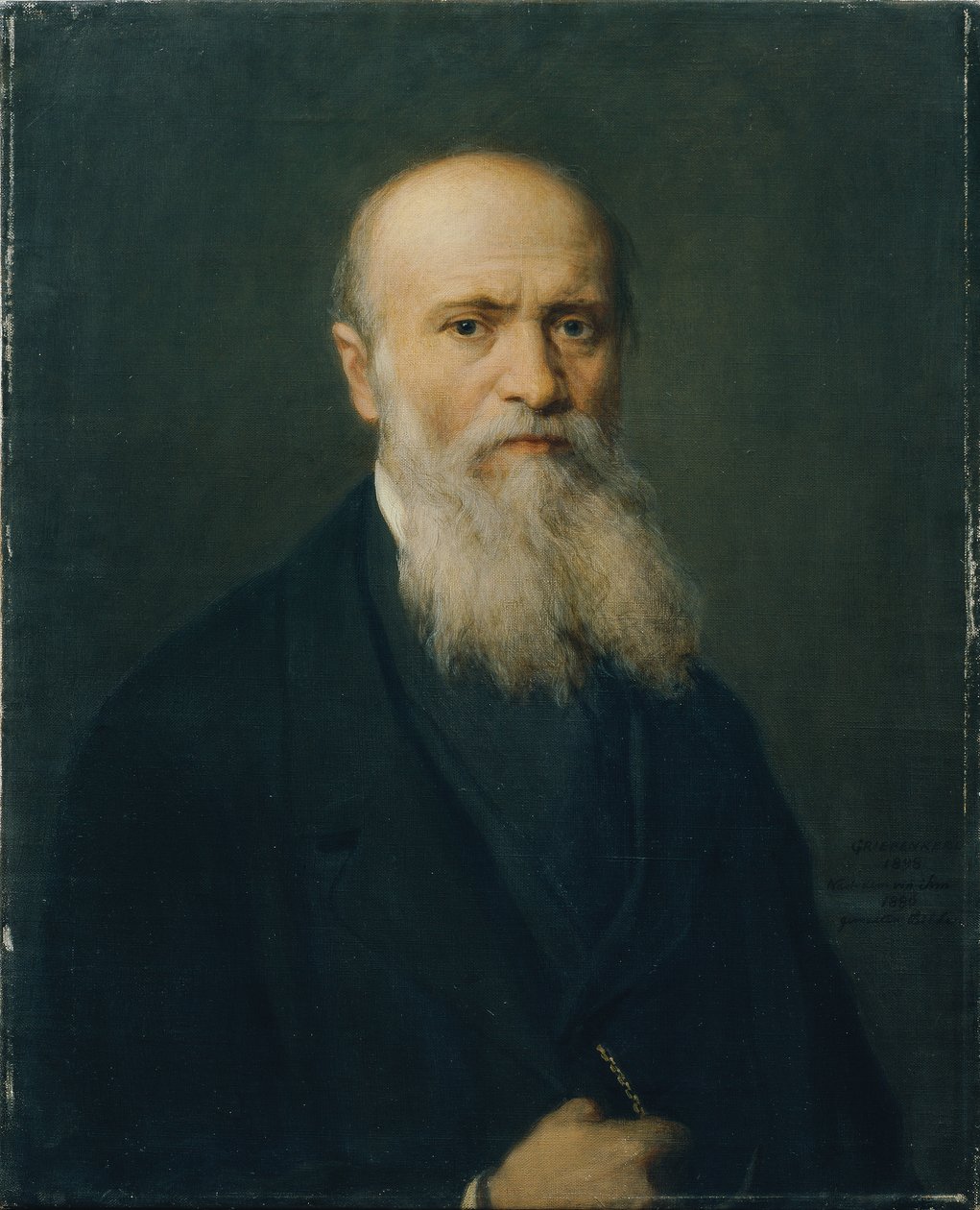 Malarz Eduard von Engerth autorstwa Christian Griepenkerl