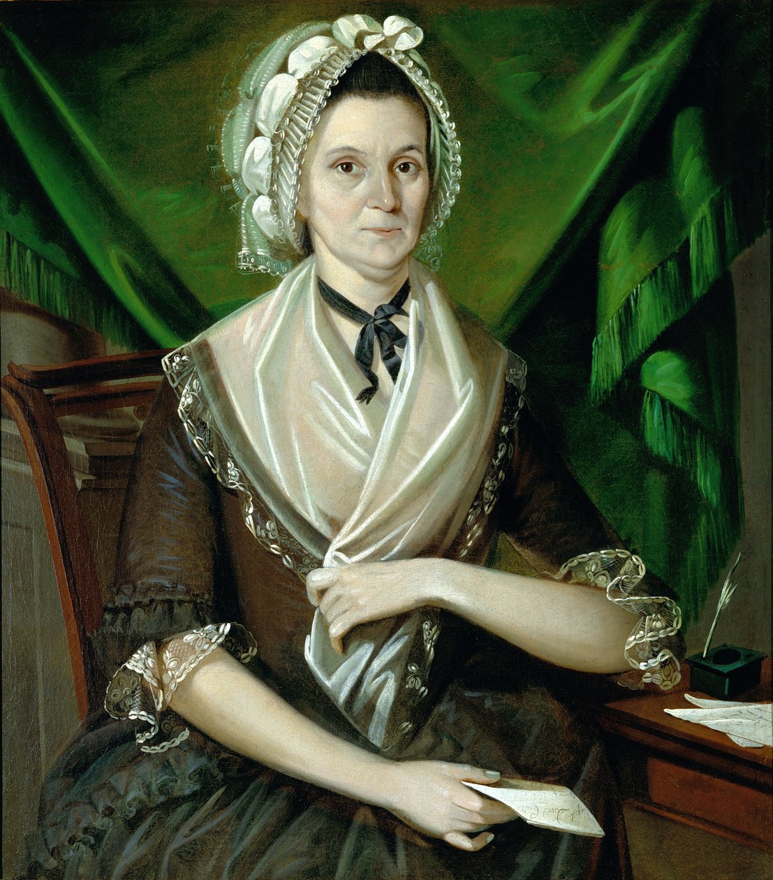 Pani David Coats, ok. 1775 (olej na płótnie) autorstwa Christian Gullager