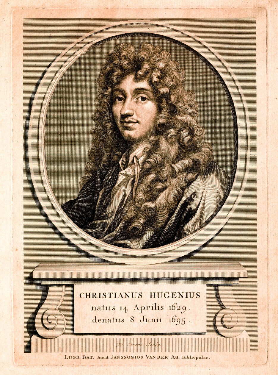 Portret Christiaana Huygensa (rycina) autorstwa Christian Huygens