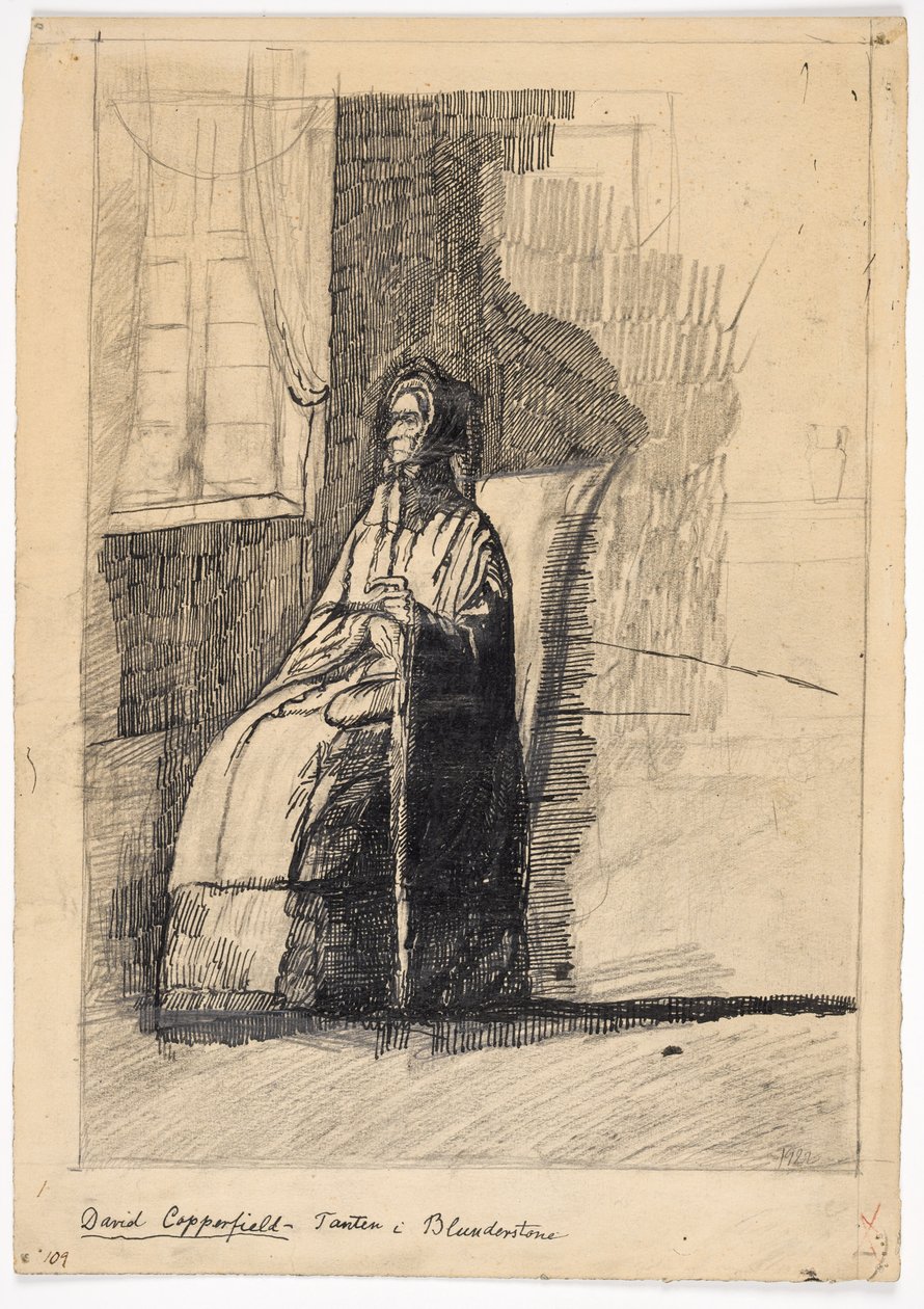 „Ciotka w Bluderstone” autorstwa Christian Kongstad Petersen