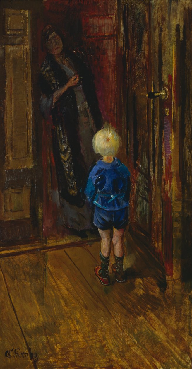 Białe kłamstwo autorstwa Christian Krohg