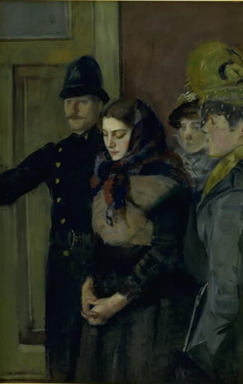 Albertyna autorstwa Christian Krohg