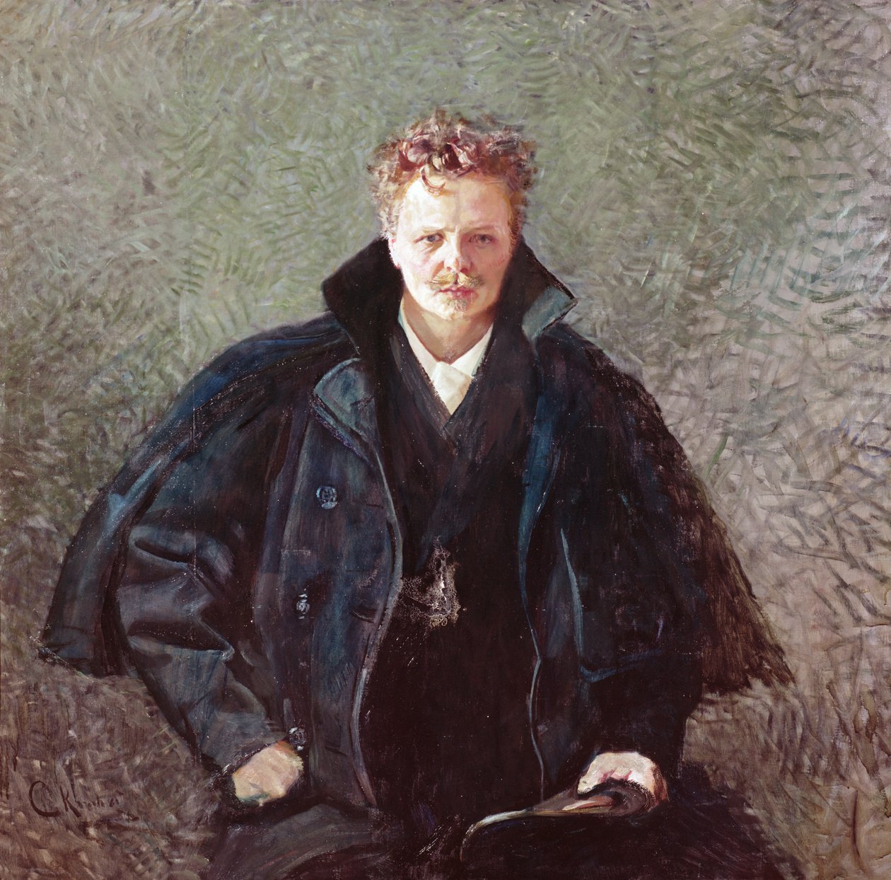 August Strindberg autorstwa Christian Krohg