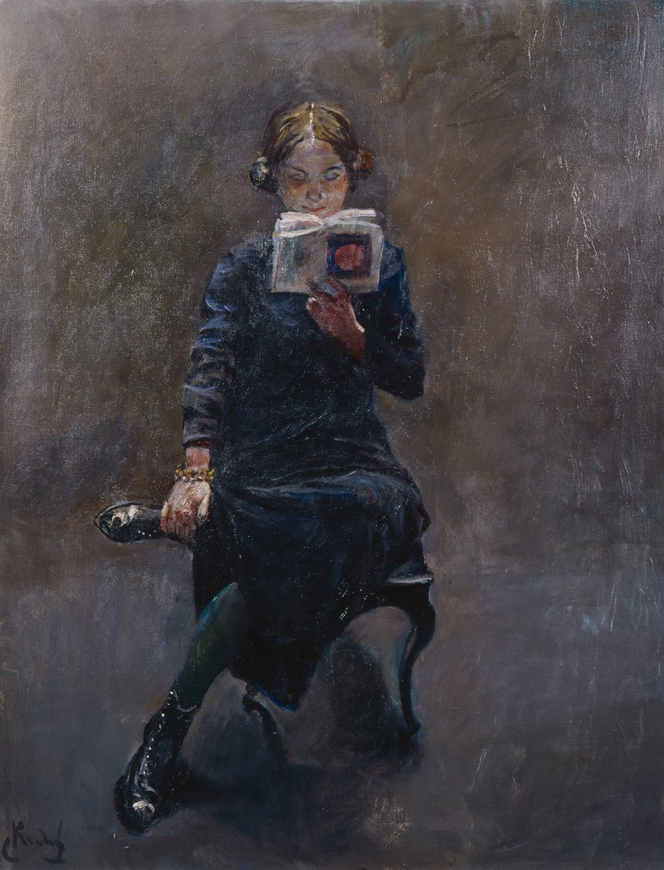 Gudrun autorstwa Christian Krohg