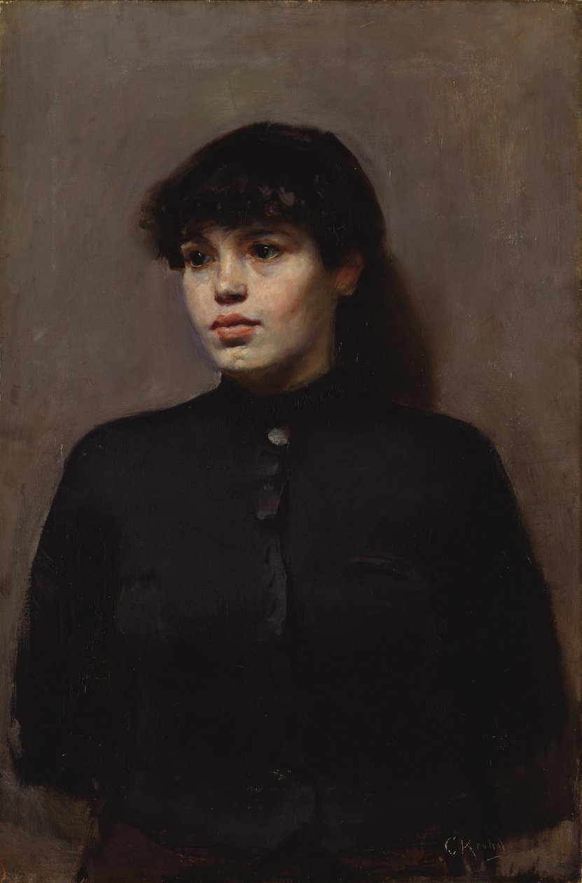 Gdzie, 1886 autorstwa Christian Krohg
