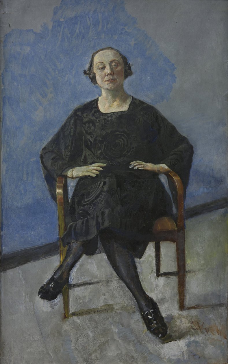 Naima Wifstrand, aktorka autorstwa Christian Krohg