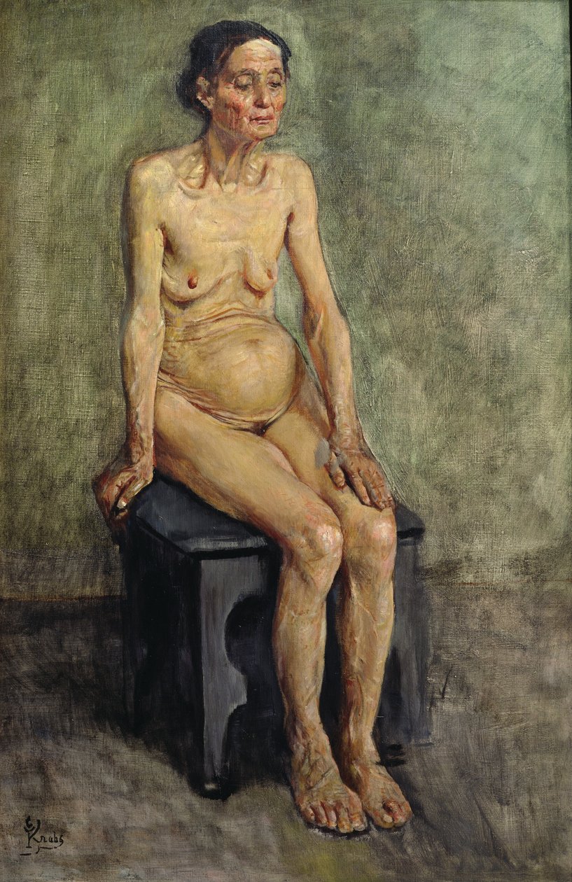 Stara żona autorstwa Christian Krohg