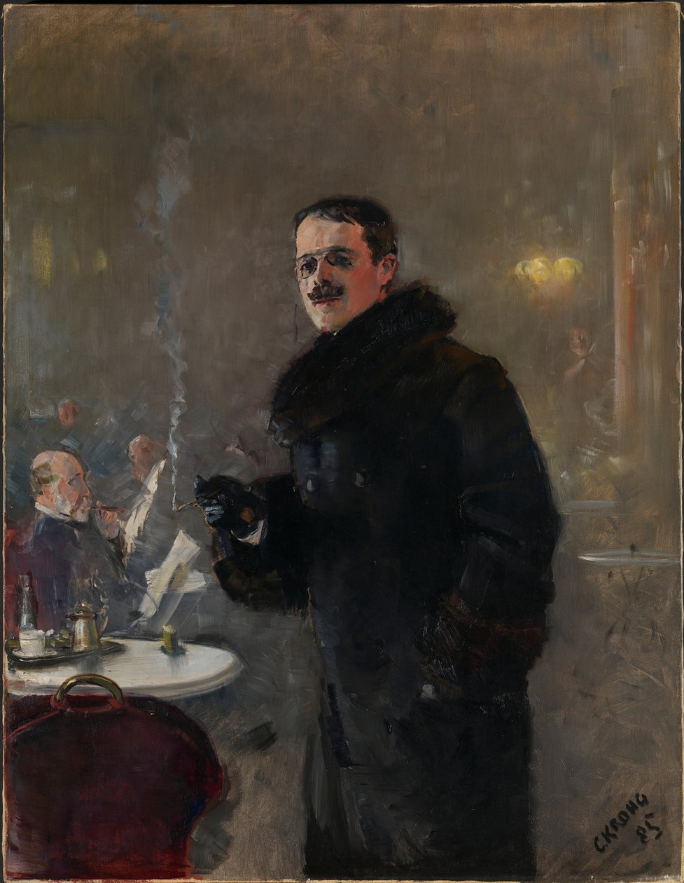 Portret Gerharda Munthe 1849-1929, 1885. autorstwa Christian Krohg