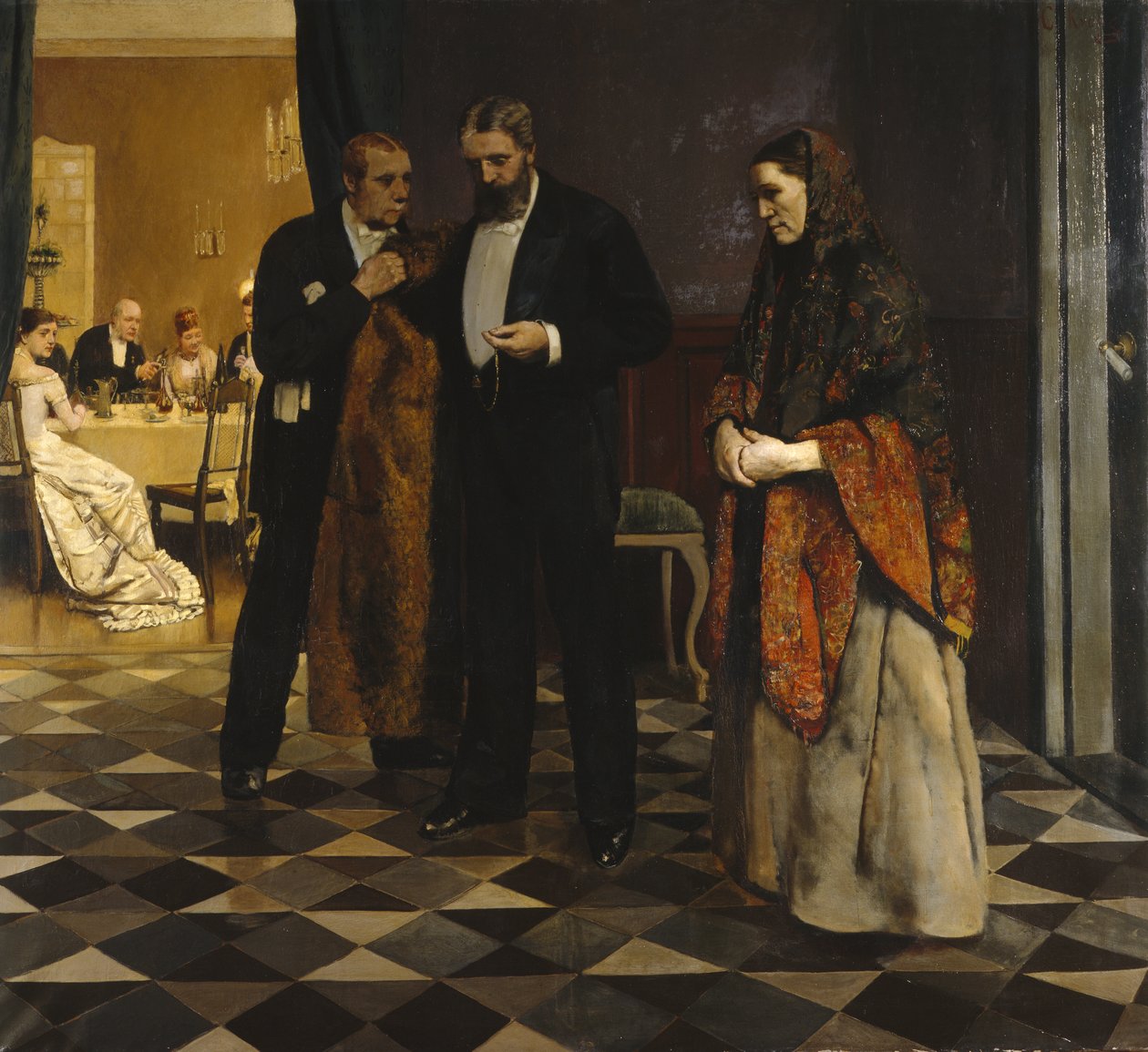 Wysyłam po doktora autorstwa Christian Krohg