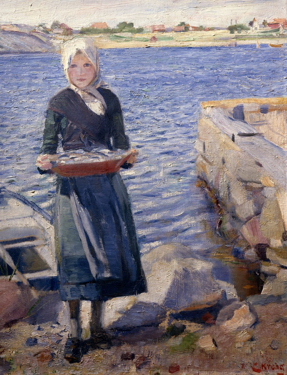 Słońce autorstwa Christian Krohg