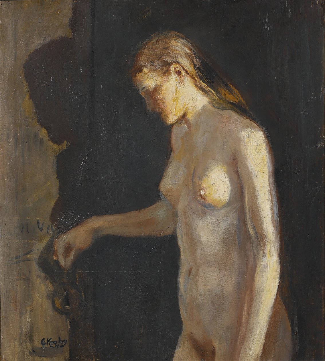Model autorstwa Christian Krohg