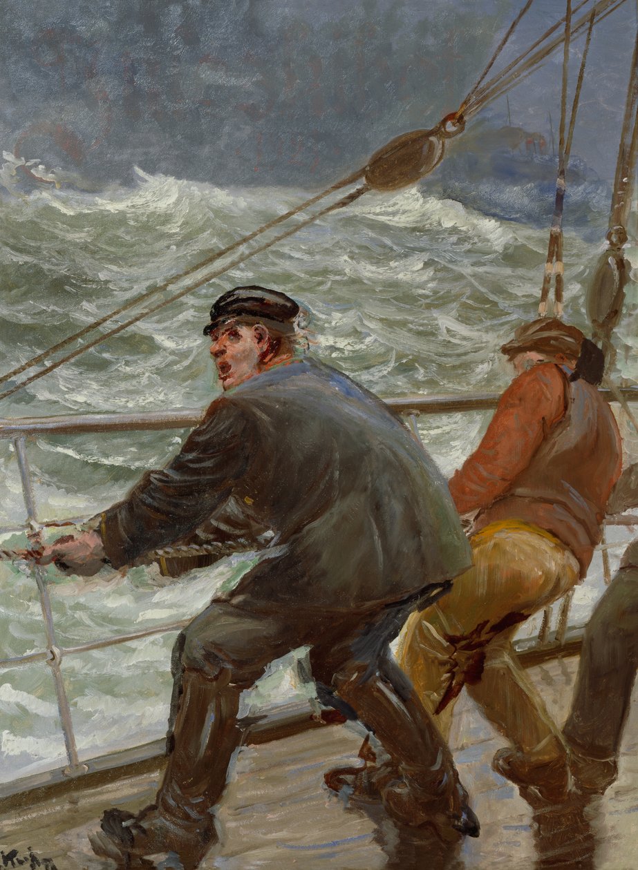 Nawietrzny autorstwa Christian Krohg