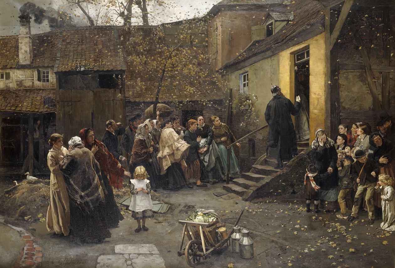 aresztować; Aresztowanie, 1881 autorstwa Christian Ludwig Bokelman