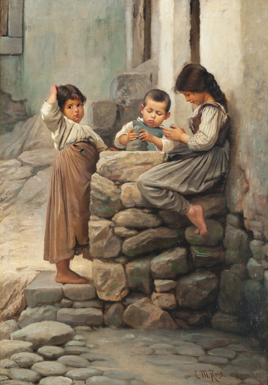 Mali Potterowie, 1883 autorstwa Christian Meyer Ross