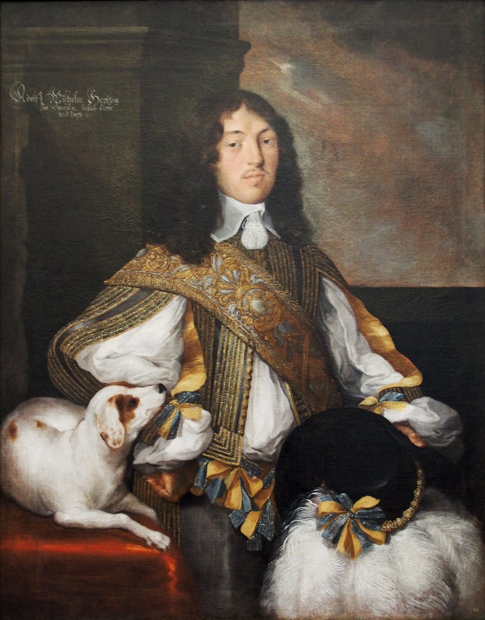 Adolph Wilhelm książę Saksonii-Eisenach autorstwa Christian Richter