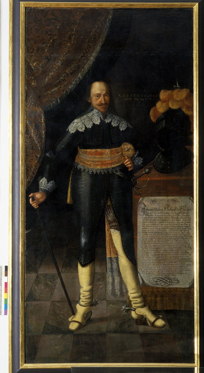 Johann Ernst, książę Saxe-Eisenach, 1666 autorstwa Christian Richter