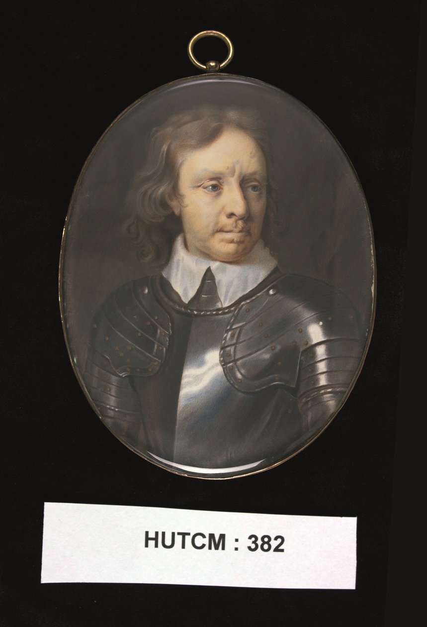 Oliver Cromwell, ok.1698-30 (akwarela) autorstwa Christian Richter