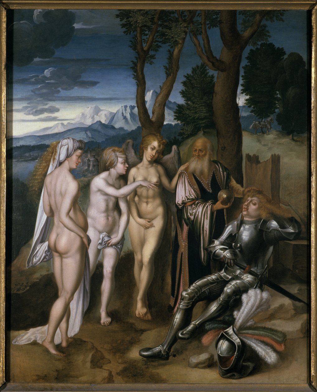 Wyrok Paryża, ok. 1620 autorstwa Christian Richter