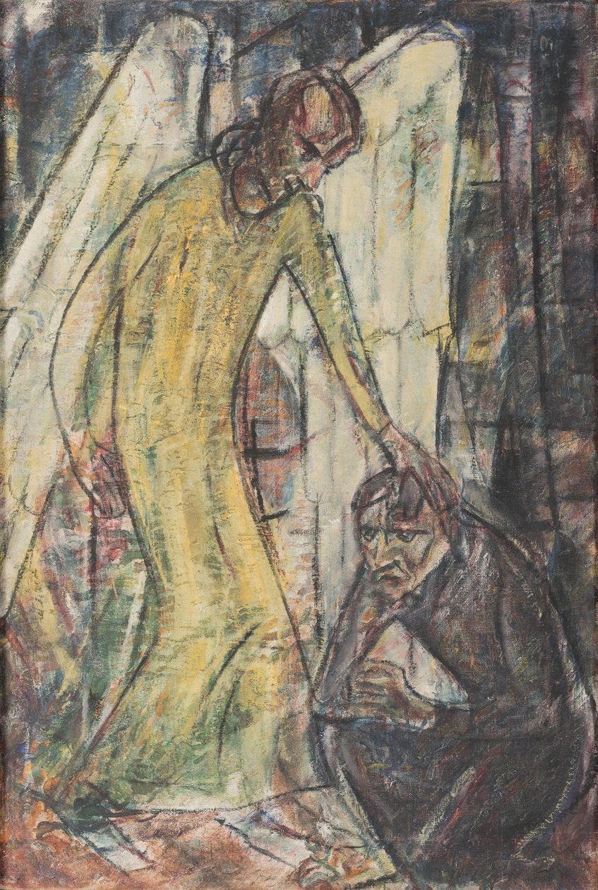 Getsemani / Chrystus w Getsemani autorstwa Christian Rohlfs