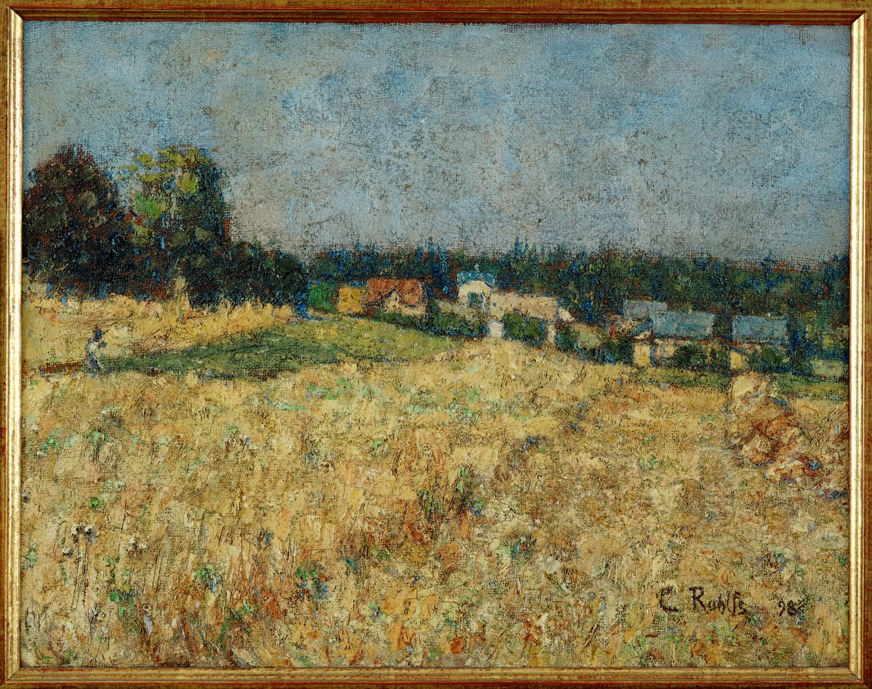 Midsummer - Midsummer ... (obraz na płótnie) autorstwa Christian Rohlfs