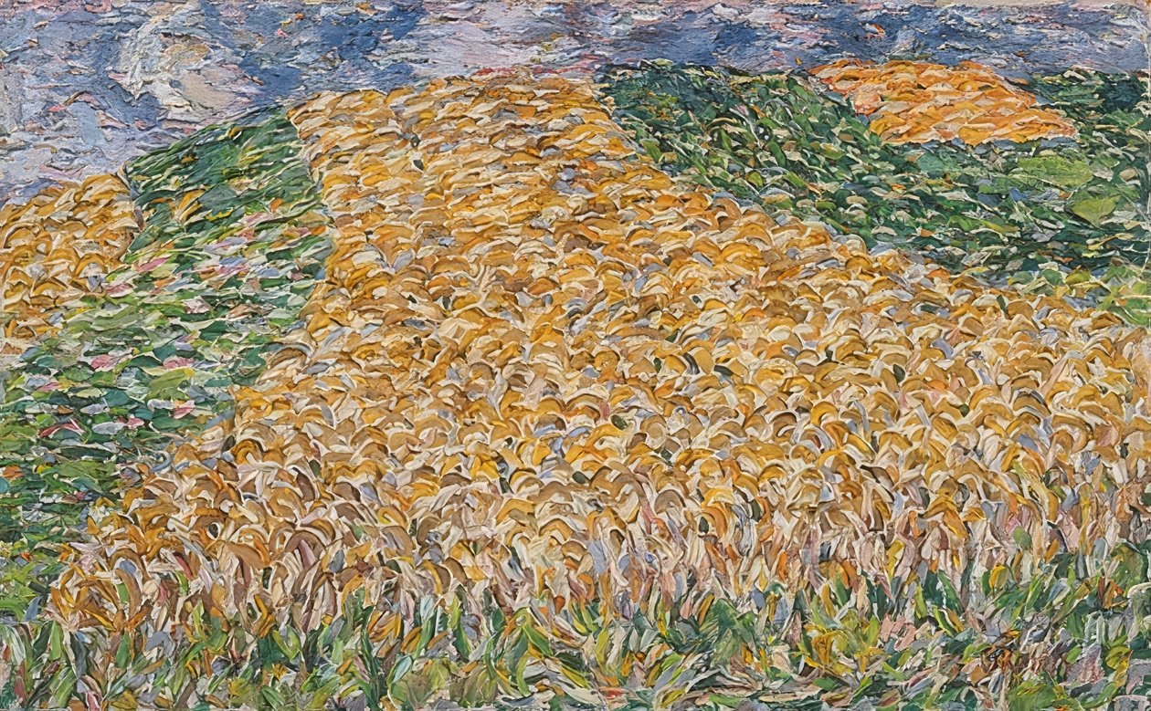 Kornfelda. 1907 autorstwa Christian Rohlfs