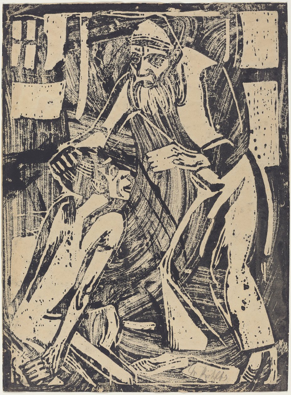 Powrót syna marnotrawnego, 1916. autorstwa Christian Rohlfs