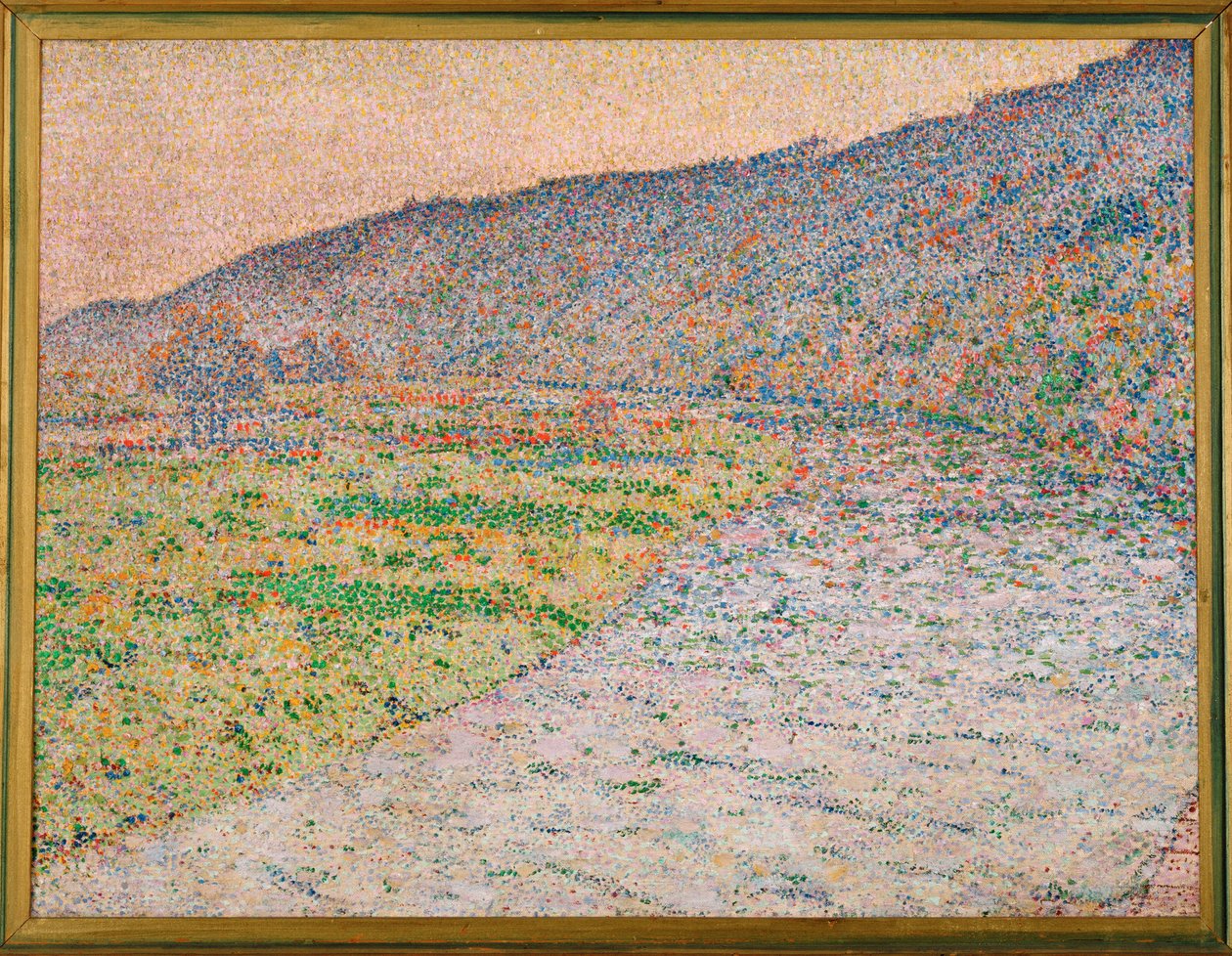 Rzeka Ruhra w pobliżu Herdecke (obraz na płótnie) autorstwa Christian Rohlfs