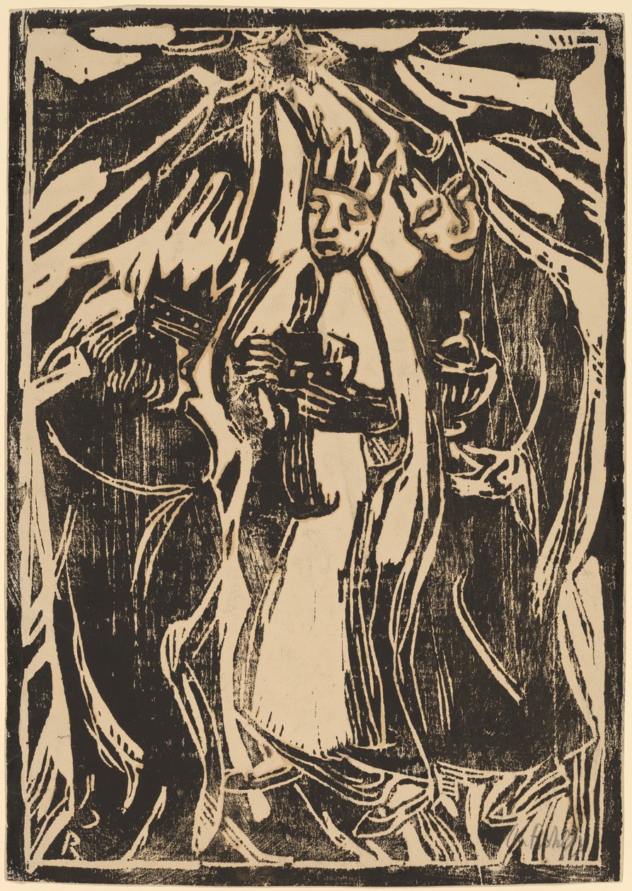 Magowie autorstwa Christian Rohlfs