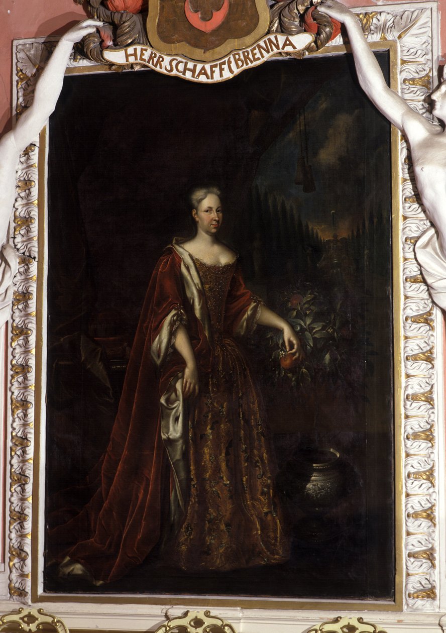Magdalena Augusta, księżna Sachsen-Gotha-Altenburg, w latach 1708-32 autorstwa Christian Schilbach