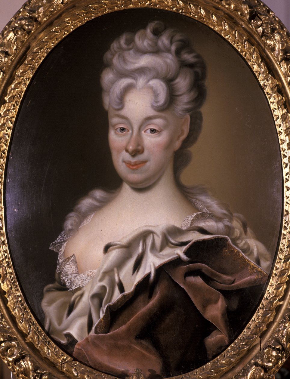 Magdalena Sybille, księżna Sachsen-Eisenach, 1708 (olej na miedzi) autorstwa Christian Schilbach