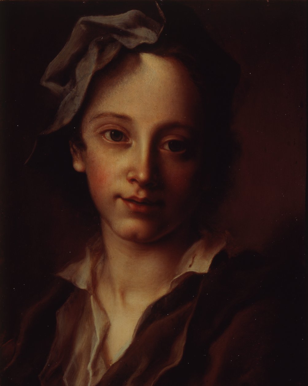 Głowa chłopca, lata czterdzieste XVIII wieku. autorstwa Christian Seybold