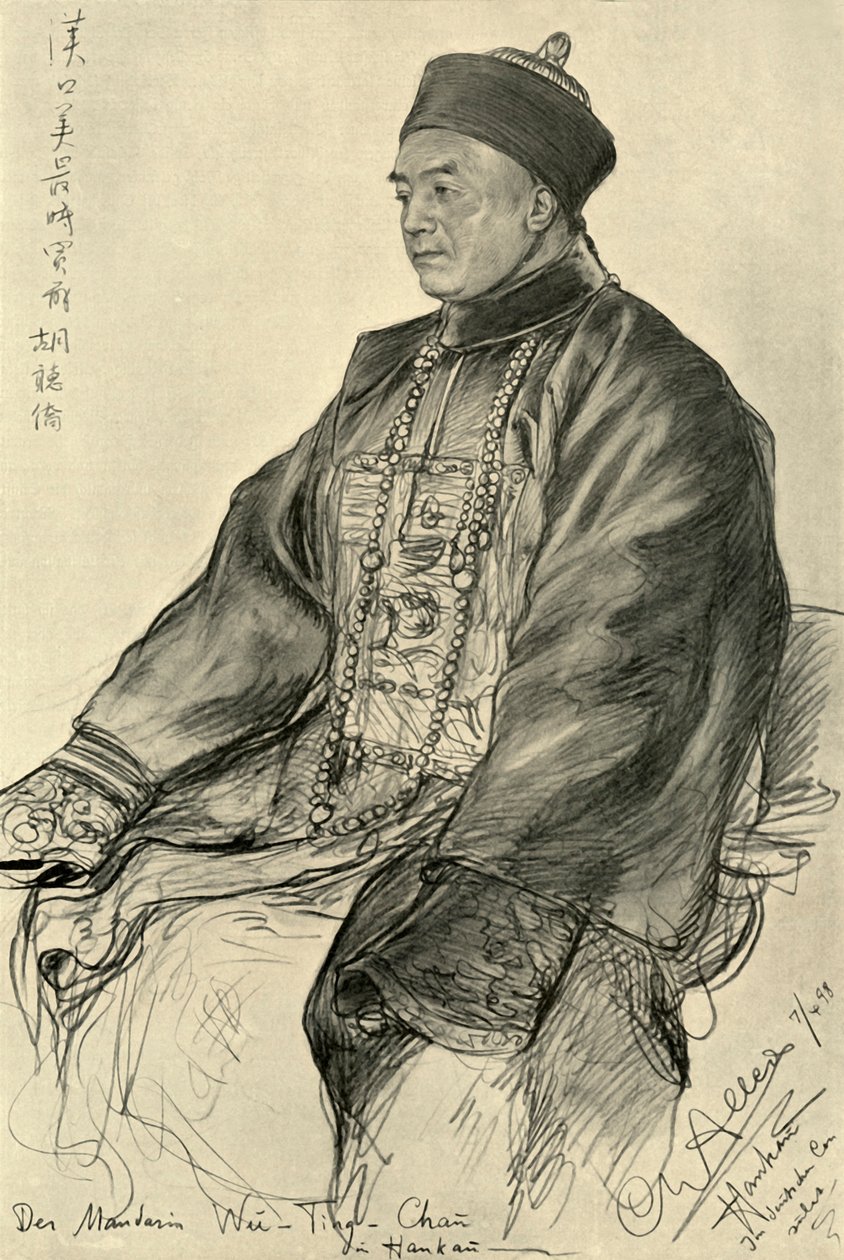 w U-ting-cha U, mandaryński w Hankow, 1898. autorstwa Christian Wilhelm Allers