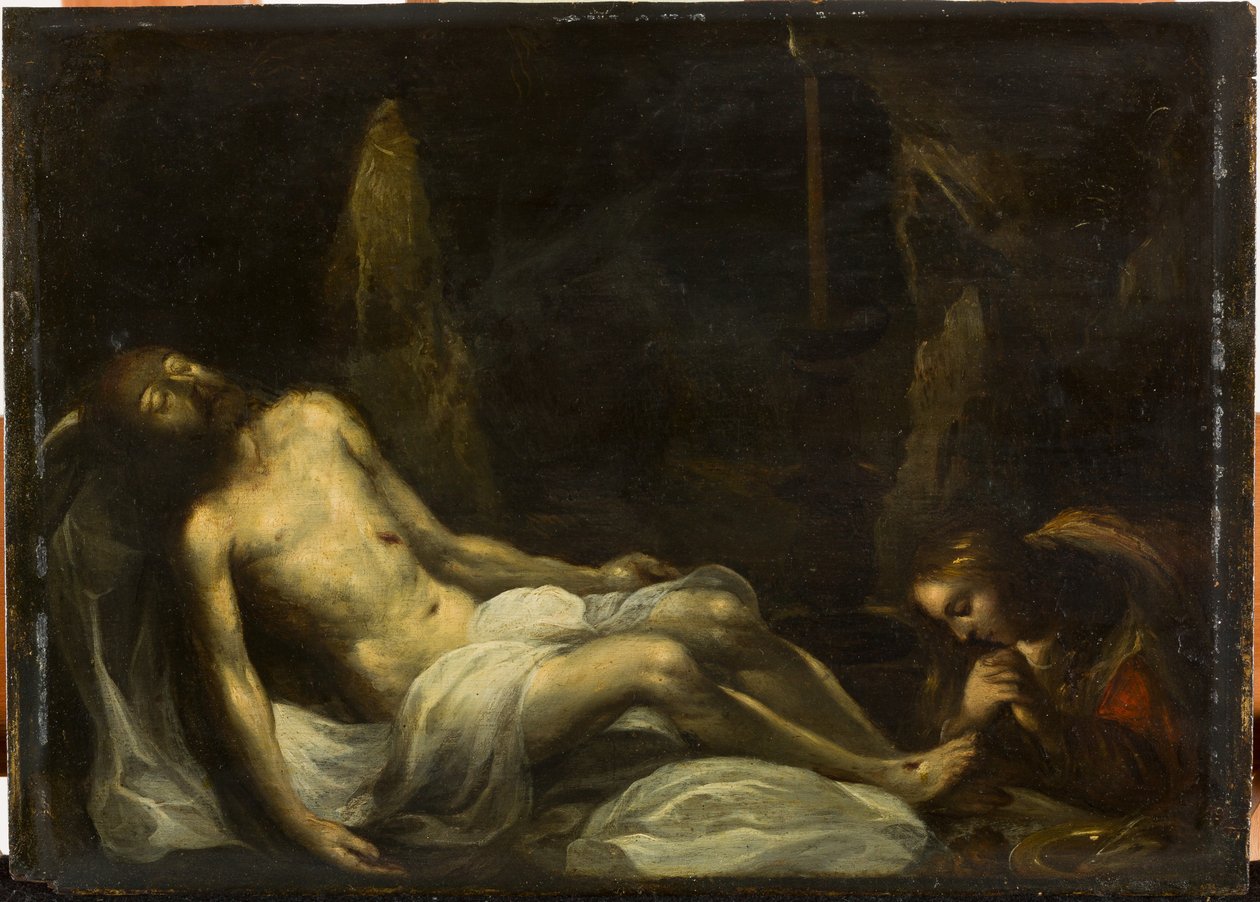 Chrzest eunucha autorstwa Christian Wilhelm Ernst Dietrich
