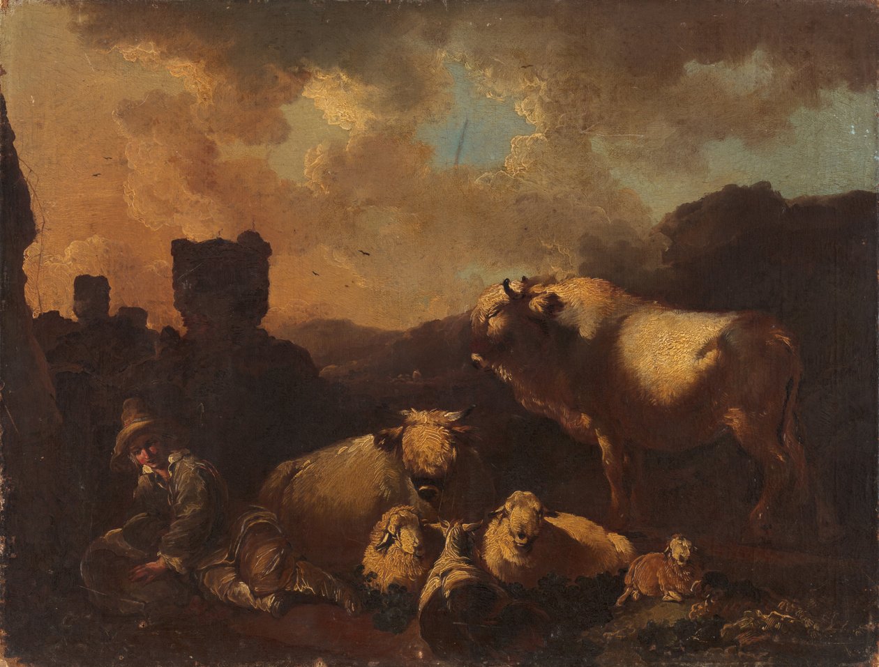 Holenderska opowieść (Pasterka) autorstwa Christian Wilhelm Ernst Dietrich