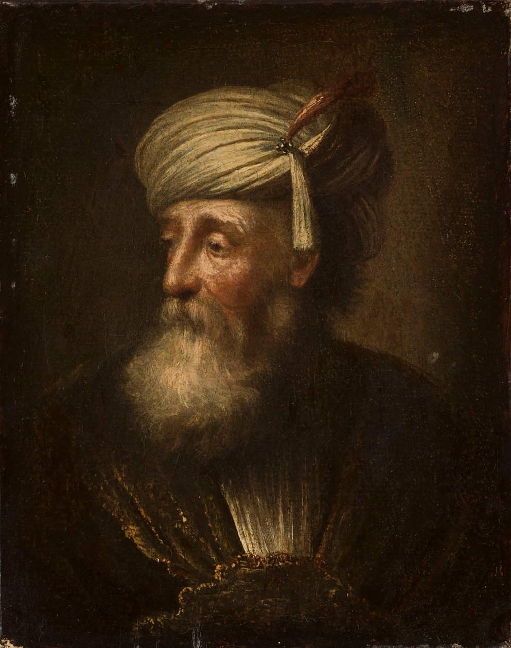 Portret starca autorstwa Christian Wilhelm Ernst Dietrich
