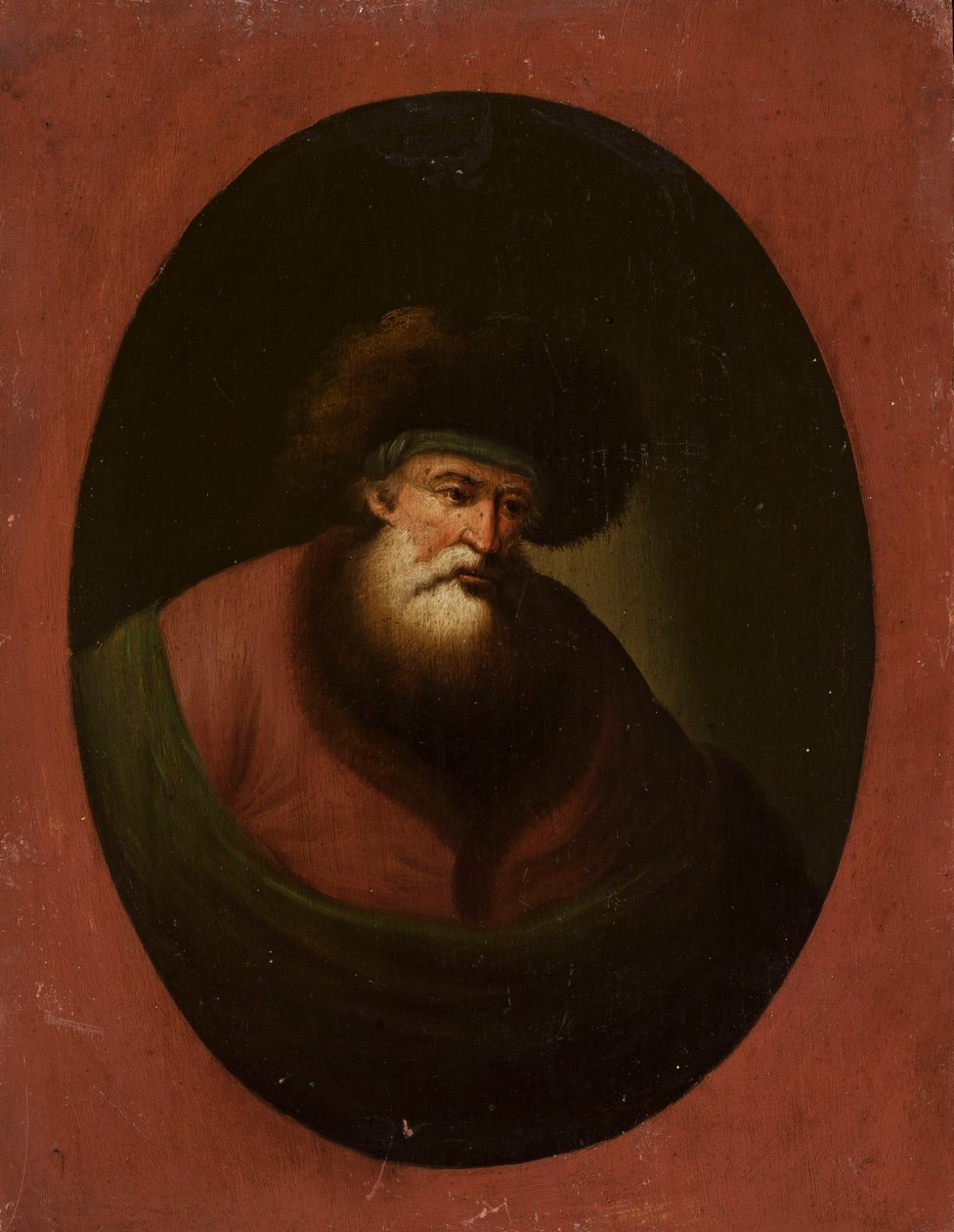 Starzec z zieloną materią autorstwa Christian Wilhelm Ernst Dietrich