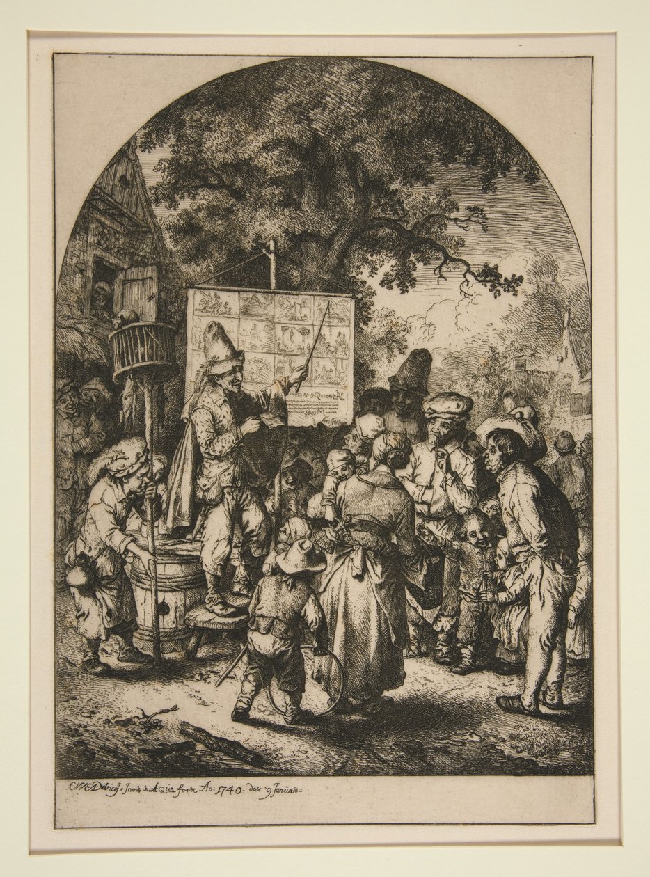 Szarlatan autorstwa Christian Wilhelm Ernst Dietrich