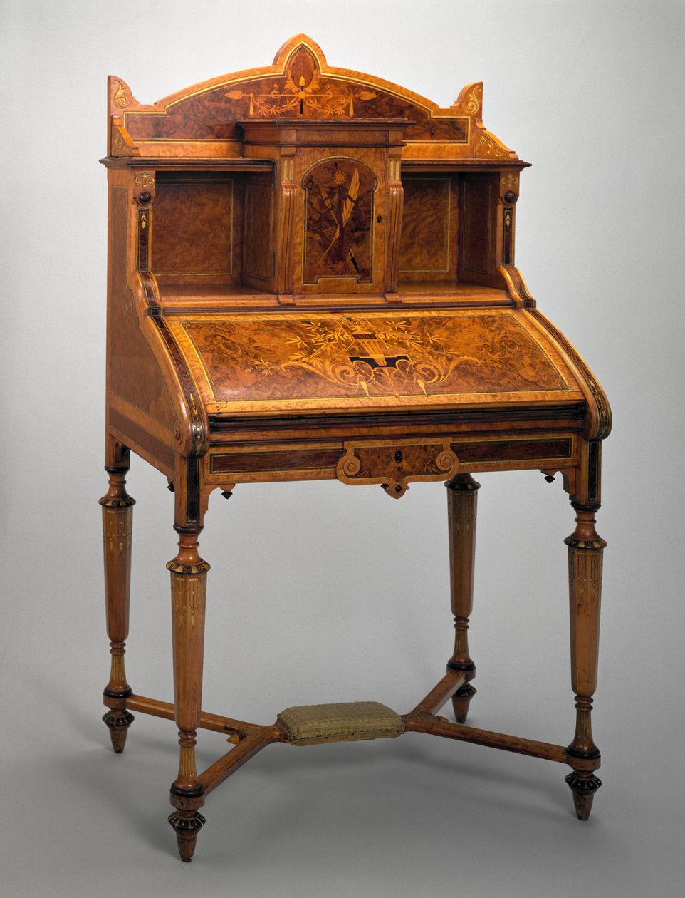 Biurko, Herter Brothers Company, 1869-71 (drewno) autorstwa Christian and Gustave 1830 98 Herter