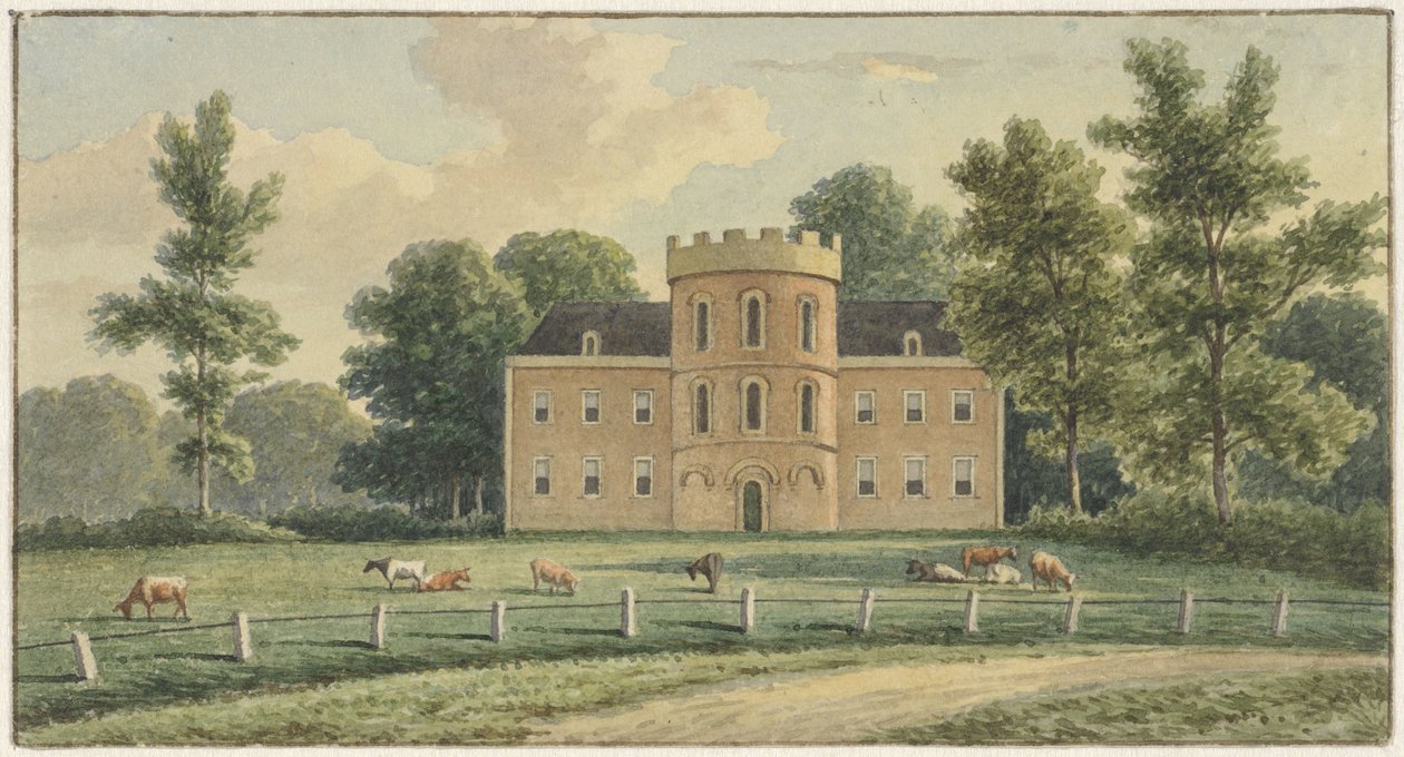 Dom de Wildenborch, niedaleko Lochem autorstwa Christianus Hendricus Hein