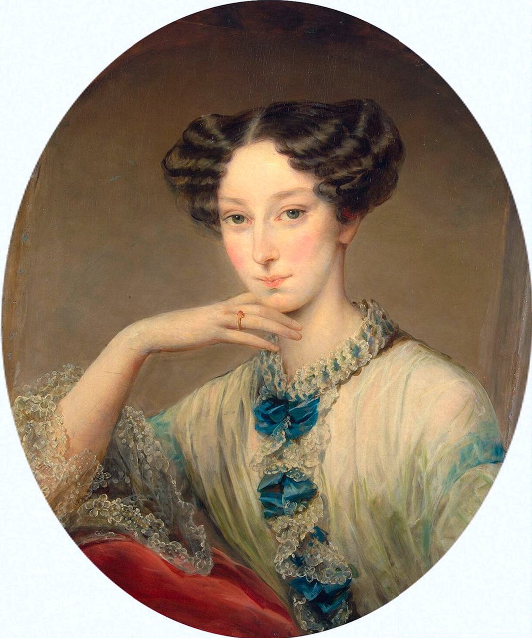 Portret wielkiej księżnej Marii Aleksandrownej 1824-1880, ok. 1850. autorstwa Christina Robertson