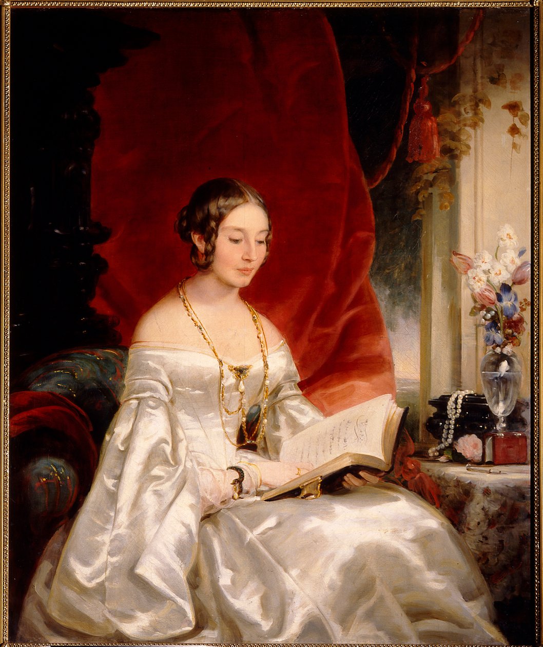 Portret księżnej Marii Iwanowny Kotschubei, z domu Bariatinskaya, 1842 r. autorstwa Christina Robertson