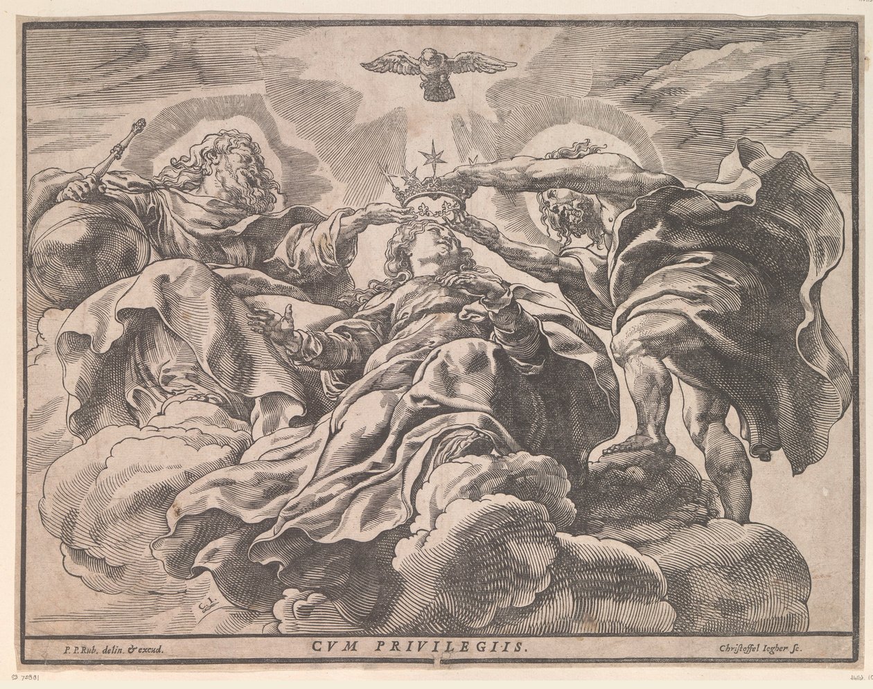 Koronacja Marii autorstwa Christoffel Jegher