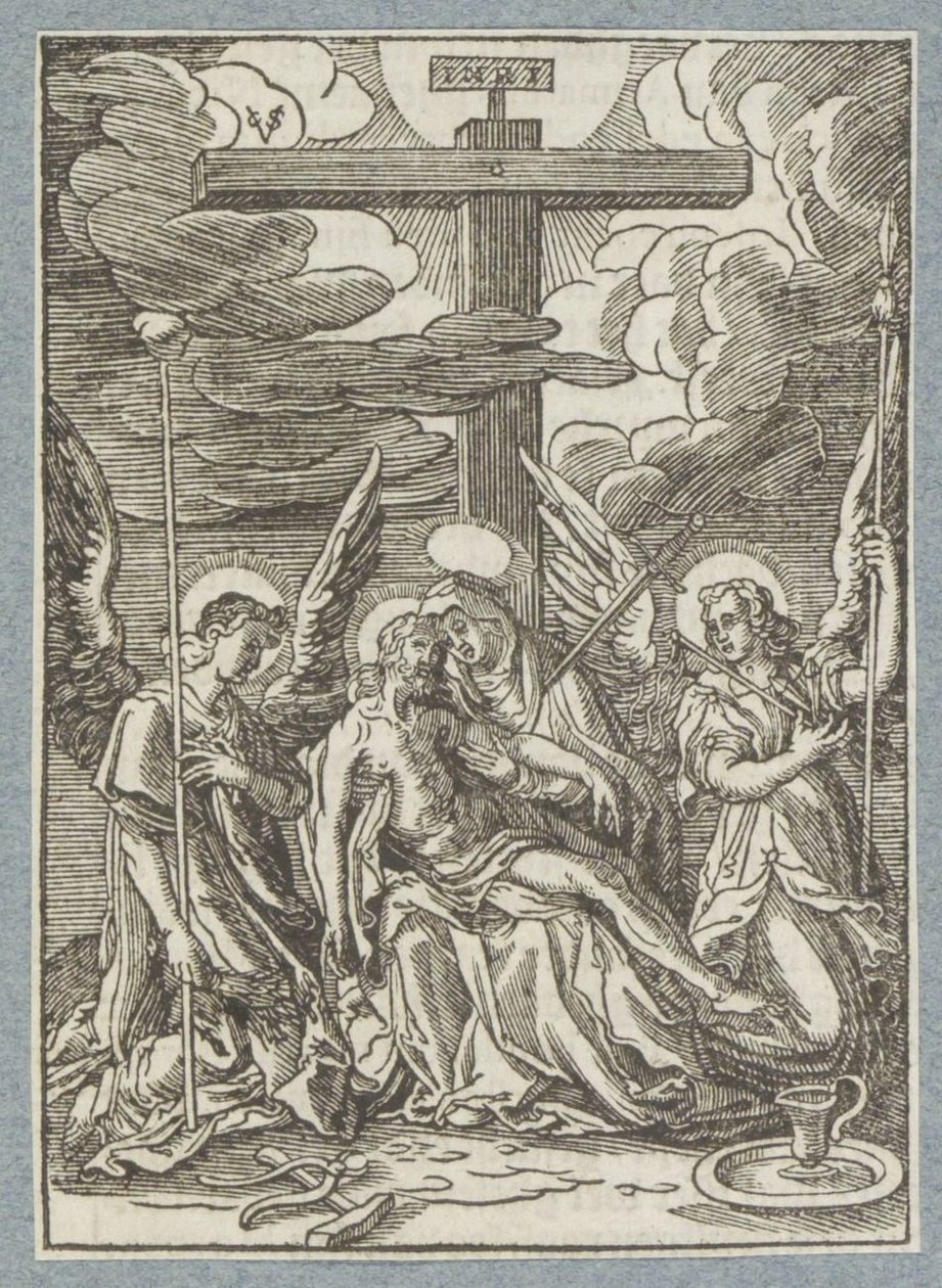 Drżenie Chrystusa autorstwa Christoffel van Sichem (II)